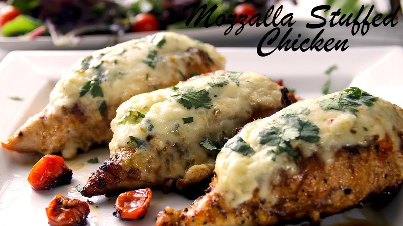 Cheesy Mozzarella Stuffed Chicken Perfect for Dinner