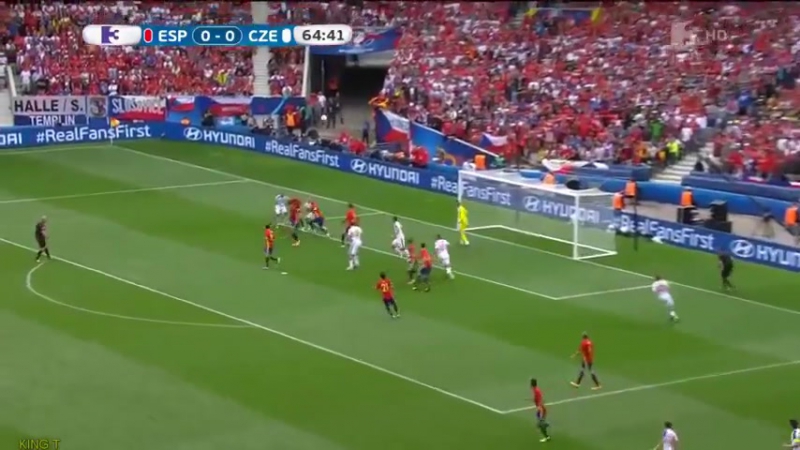 Spain 1 0 Czech Republic(