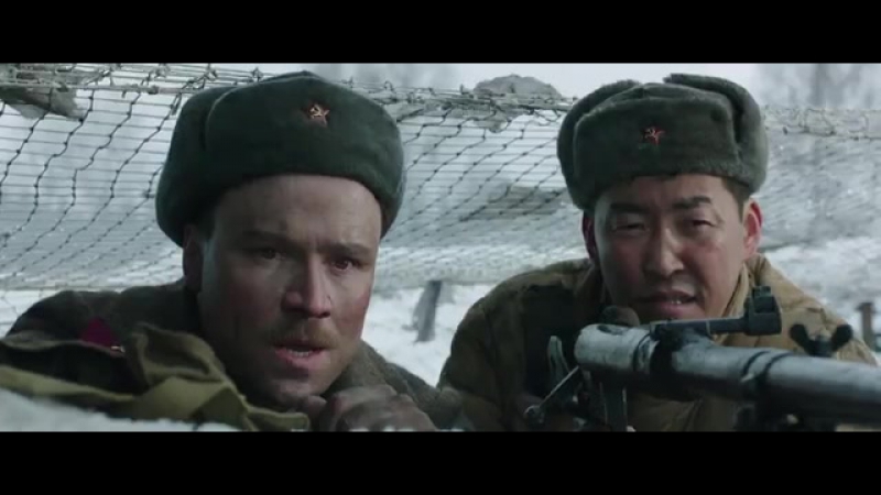 Русский и Казах в окопе VID 20170109