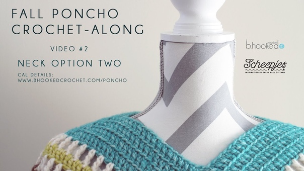Fall Poncho CAL Neck Option Two Right Hand Video