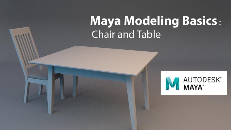 Maya Modeling Basics ( Part 6) Completing the Chair