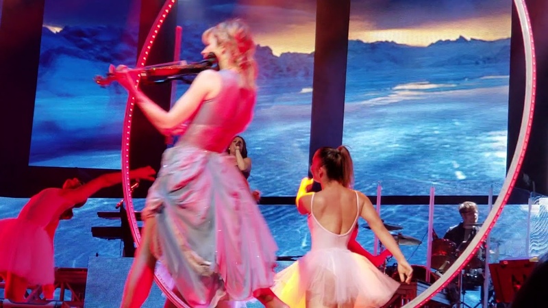 Shatter me Lindsey Stirling featuring Amy Lee of Evanescence PNC Pavillion Charlotte NC 7, 20,