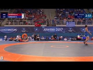 GOLD GR 42 kg: G. GURBANOV ( AZE) df. H. ZAVERTAILO ( UKR) by