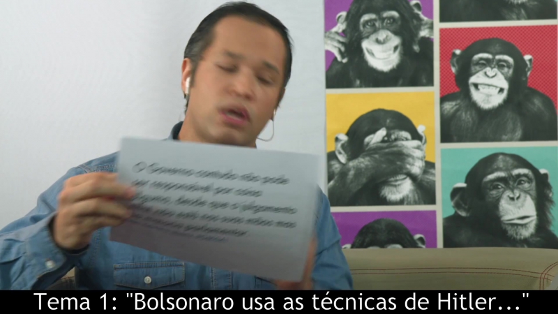 Bolsonaro e Hitler, pura coincide