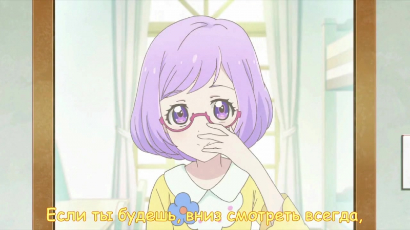 Aikatsu stars Message of rainbow Rus sub