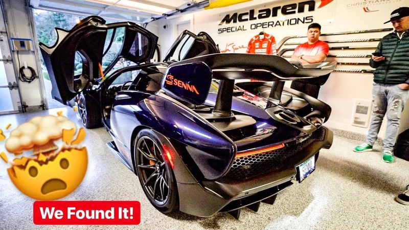 RARE ATLANTIC BLUE MCLAREN SENNA HIDDEN IN CANADA ALEX CHOI,