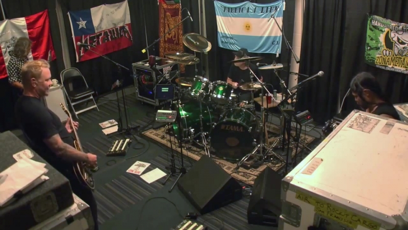 Metallica Spit out the bone Tuning Room, May 19th