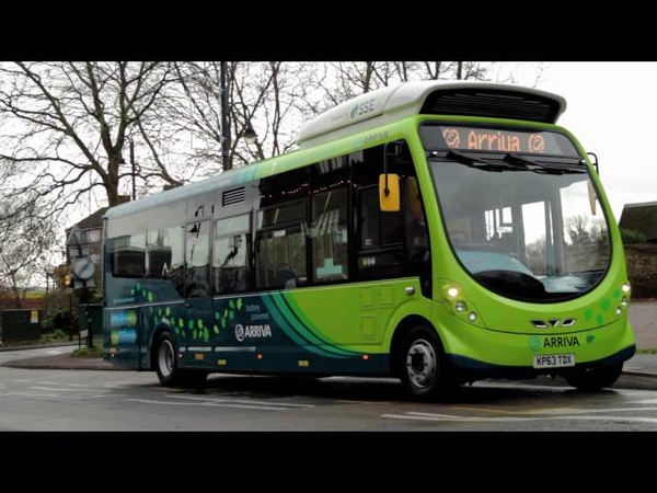 Wirelessly Charged Electric Bus Trial starts in Milton Keynes Jan