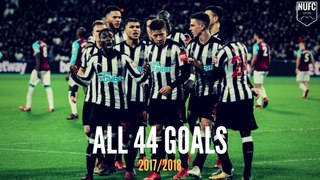 Newcastle United | All 44 Goals 17/18