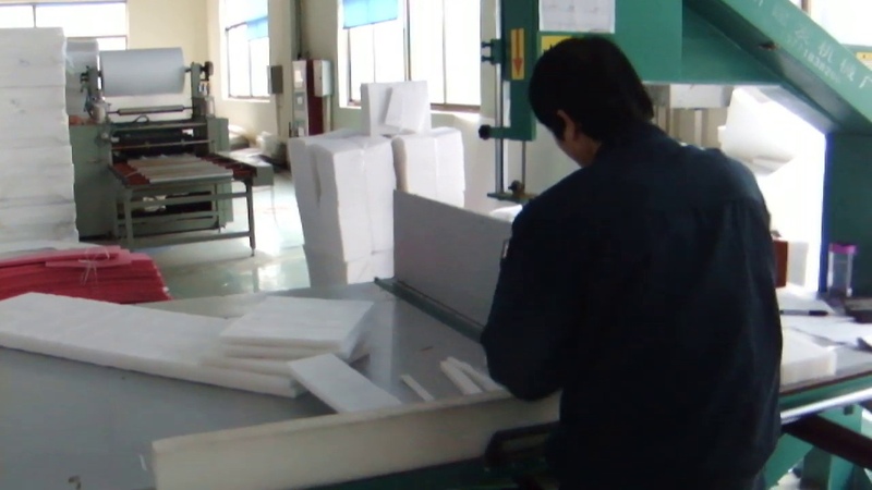 Vertical Saw Cutter machine for EVA, PE foam sheet,