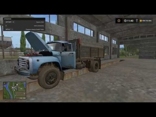 Отремонтировал ЗИЛ-130 в игре Farming simulator 17