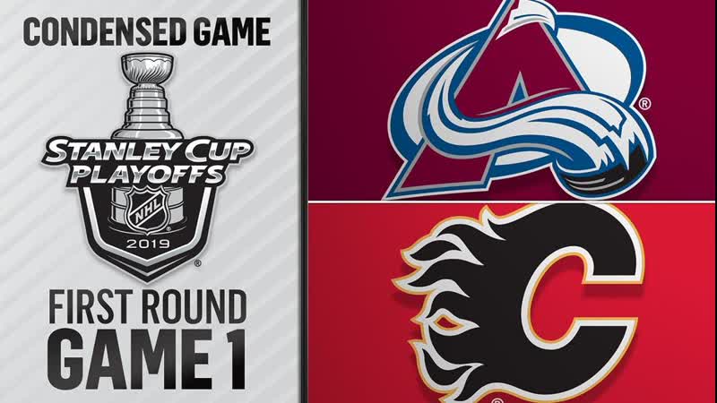 Colorado Avalanche vs Calgary Flames R1, Gm1 apr 11, 2019 HIGHLIGHTS