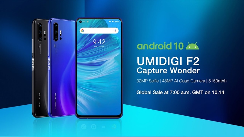 Worlds 1st Android 10 Super Camera Phone UMIDIGI F2 and Huge
