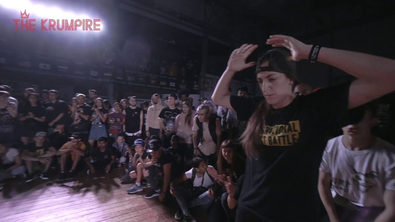 Young Flash vs Baby Girl Joker, SEMIFINAL BEGINNERS, THE KRUMPIRE RUSSIA