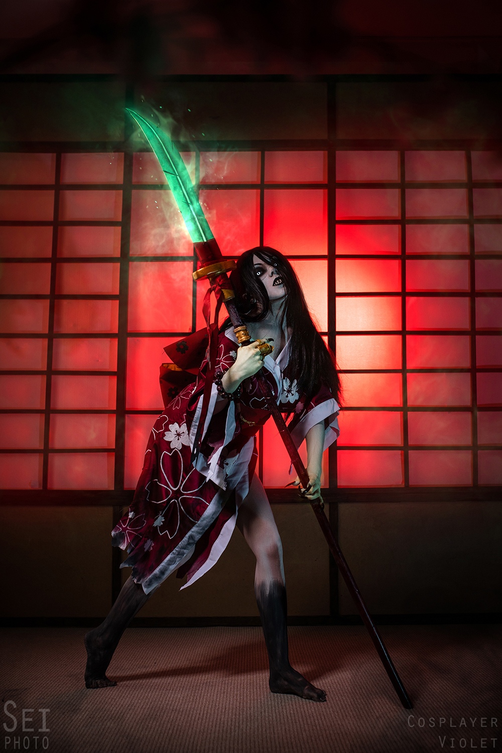 Хисако (Hisako) - Мстительный призрак из Killer Instinct cosplay