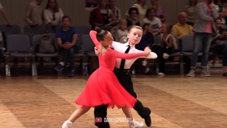 Nichita Gustiuc - Ariana Cerches MDA, Viennese Waltz, German Open Championships 2019
