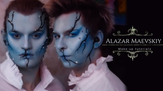 Alazar Maevskiy & Победитель  NYX FACE AWARDS Антон Береговой Make-up Tutorials | BLUE