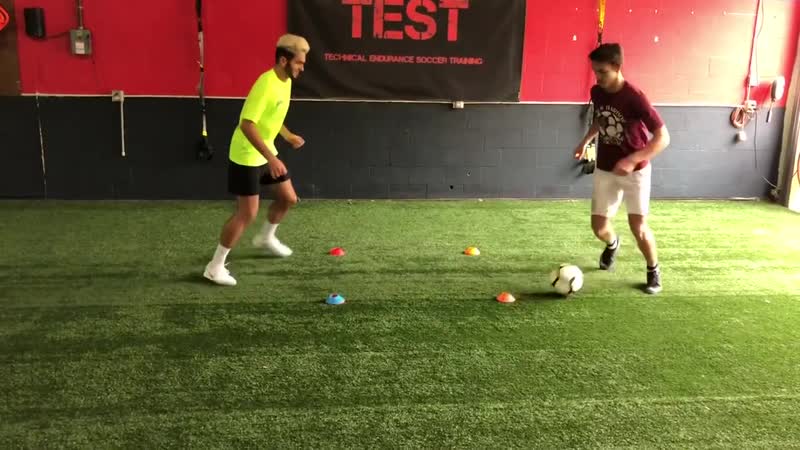 Passing Footwork training