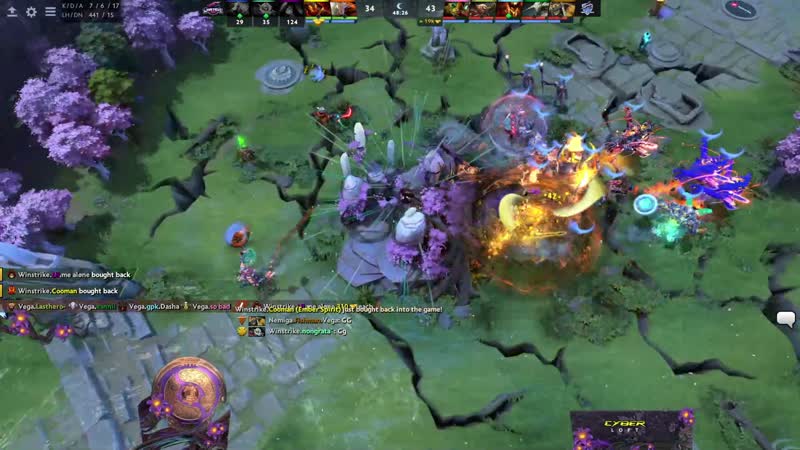Winstrike Team vs Vega Squadron, Game