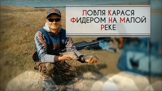Ловля карася фидером на малой реке