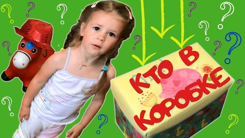 Кто в коробке Прятки. Собаки и дети.