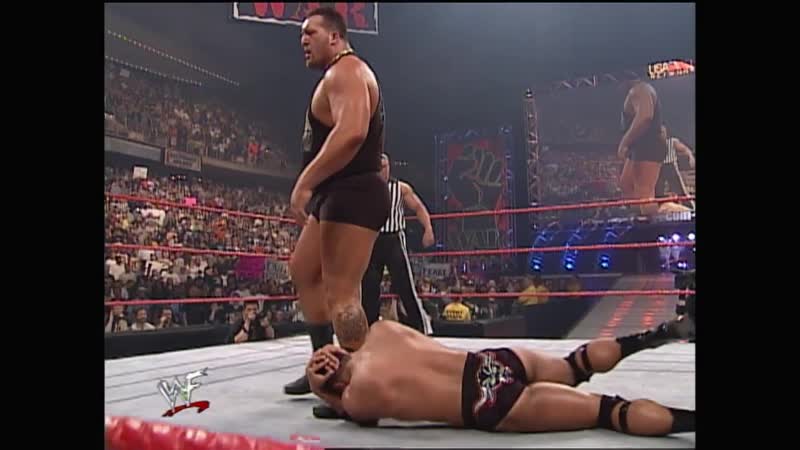 WWF Raw Is War the Rock Vince Mc Mahon vs Big Show Shane Mc