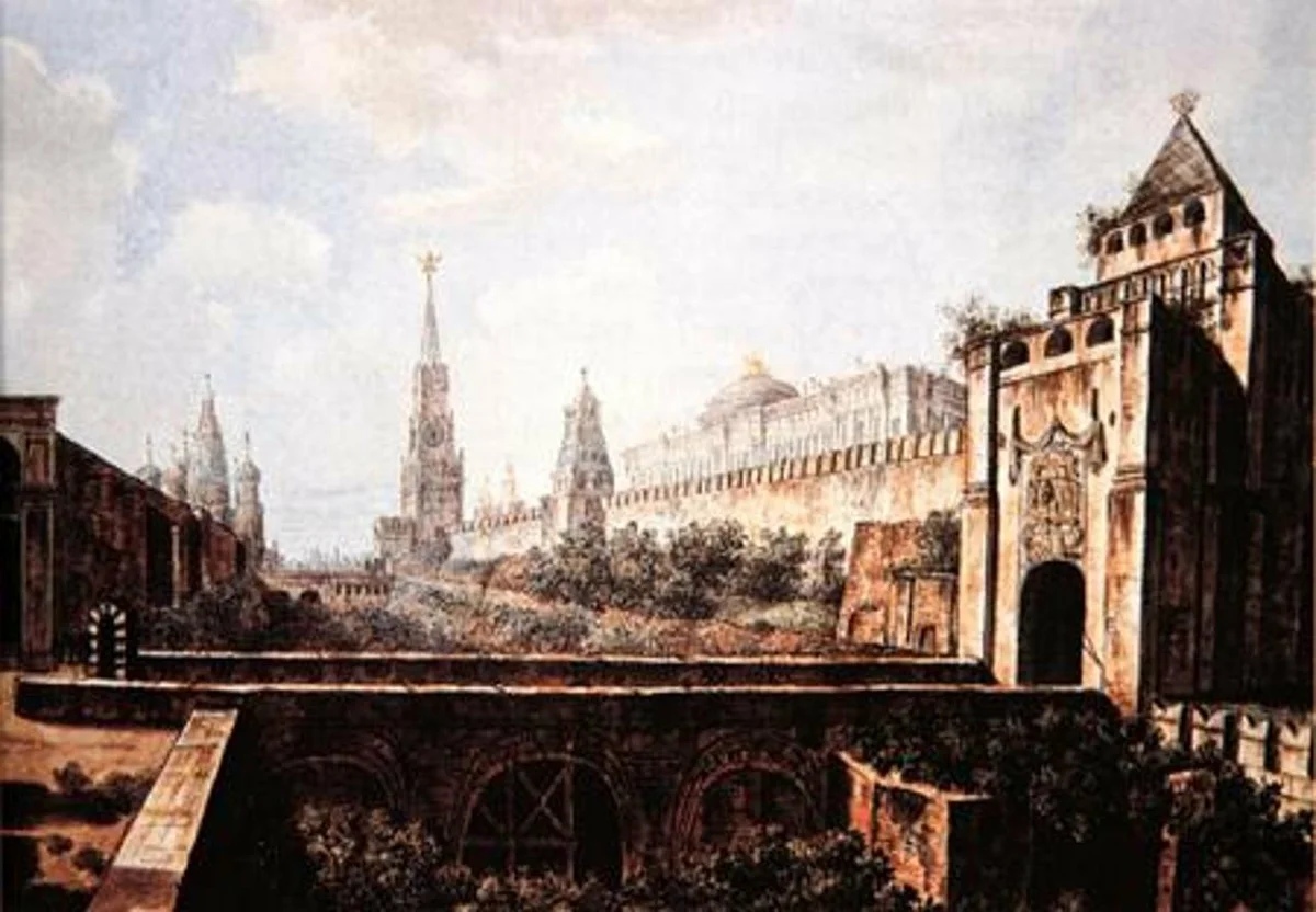 Допожарная Москва 1800-х на картинах питерца Федора Алексеева Допожарная Москва 1800-х на картинах питерца Федора Алексеева