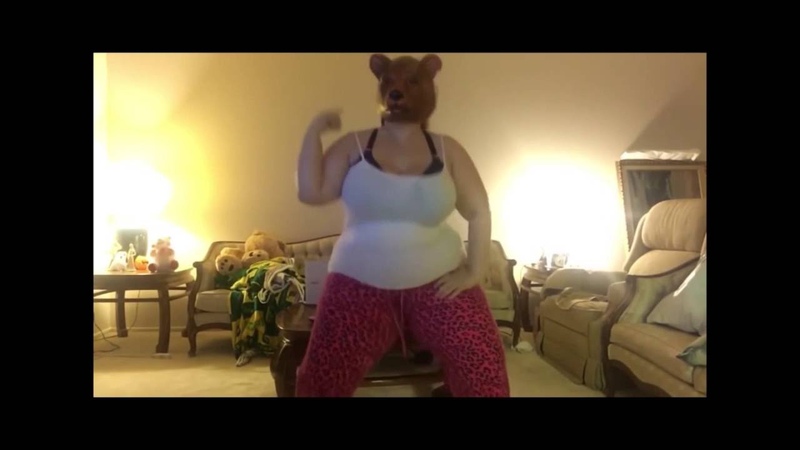 Fat girl dancing slow