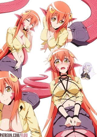 Everyday life with monster girls anime
