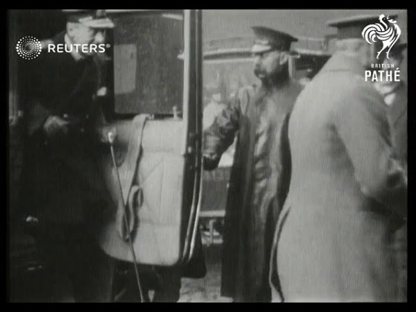 King George V and Queen Mary at the American Officers Club