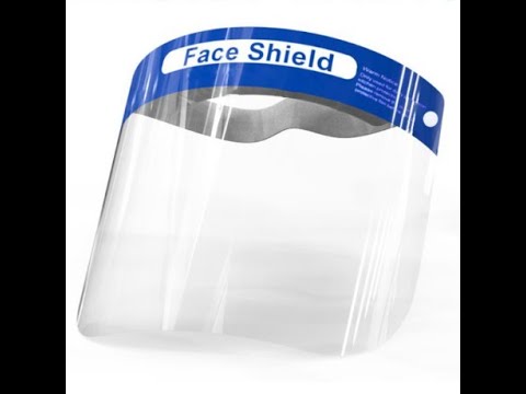 Amazing Huge Production Face Shield Factory (1 million pcs per day) Face Shield Production