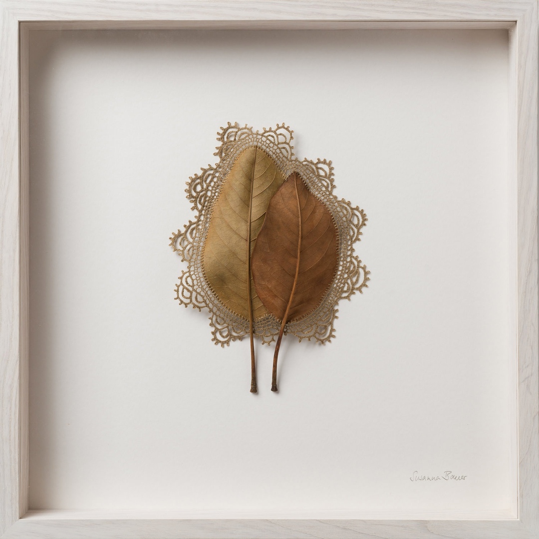 Листья и веточки: Вязание крючком, изображение 3