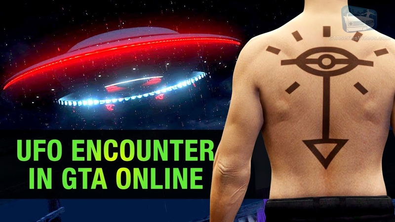 How to get the Secret UFO Tattoo in GTA Online ( Alien Easter