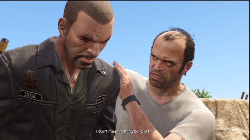 GTA V: Trevor Kills Johnny Klebitz From GTA 4 Lost and