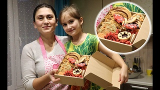 Коробочка с печеньем. Готовим с Катей