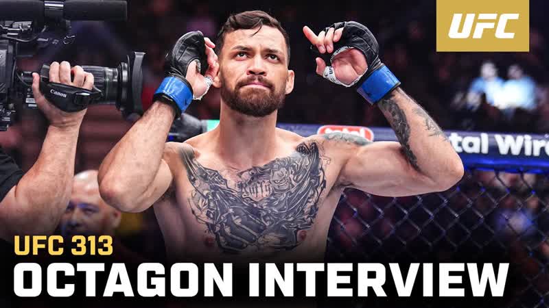 Mauricio Ruffy Octagon Interview, UFC