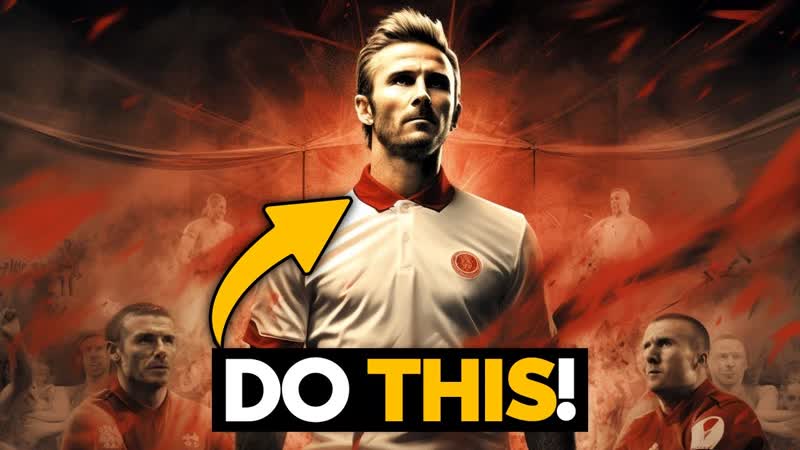LOVE what you do David Beckham ,