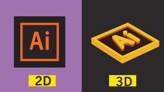 Convert 2d to 3d || illustrator logo in 3ds max easy tutorial