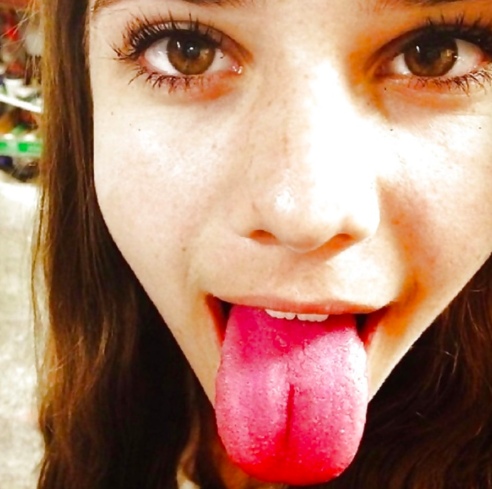 Tongue first time model raunchybastards