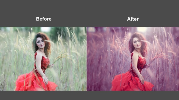 Fantasy Purple Photoshop Color Effects Editing