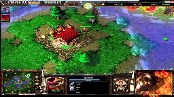 Wc3 Passion ( N) vs Care Free (