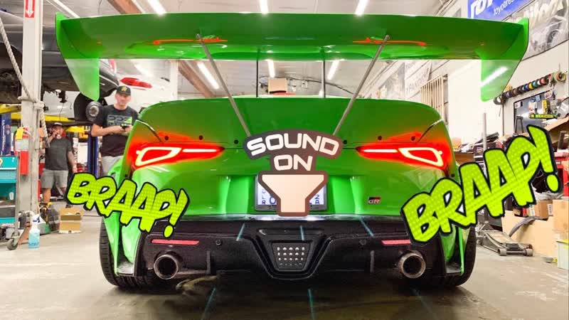 INSANE NEW EXHAUST FOR MY 2020 TOYOTA