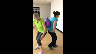 Boot Camp Balloon Relay FUN!
