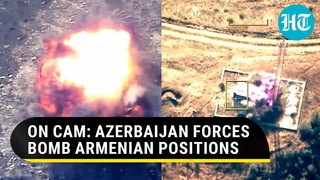 Kamikaze Drones, Gunfire: Azerbaijan Attacks Armenian Positions In Nagorno-Karabakh | Watch