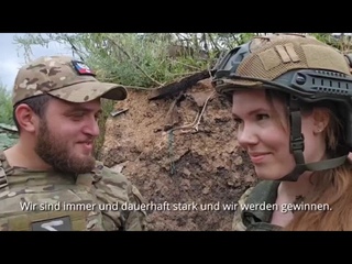 REPORTAGE - Deutsche in russischen Schützengräben der Ostukraine! Juli 2023