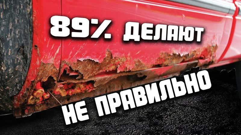 Как убрать ржавчину и коррозию металла правильно Антикор