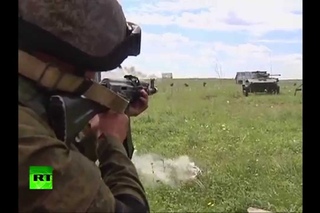 Учения десантников под Челябинском.