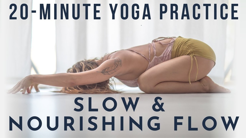 20 Min Yoga Practice: Slow Nourishing Flow, Meghan Currie
