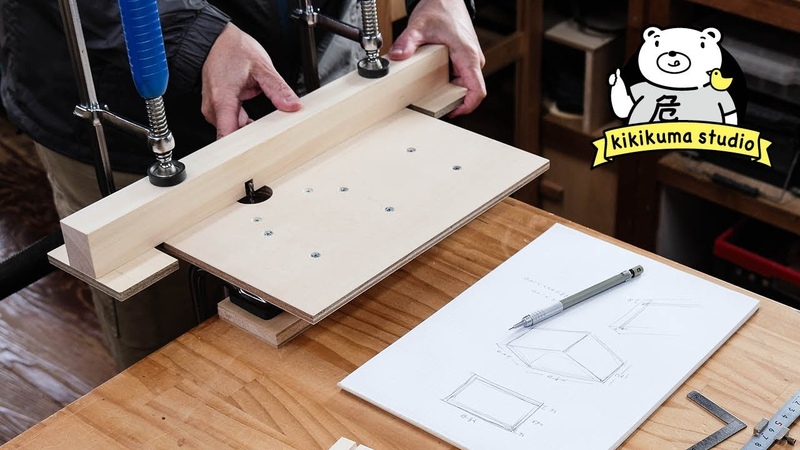 Mini Router Table DIY, Smallest ever yet Sufficient and Handy