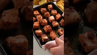 Crispy Hot Honey Salmon Bites
